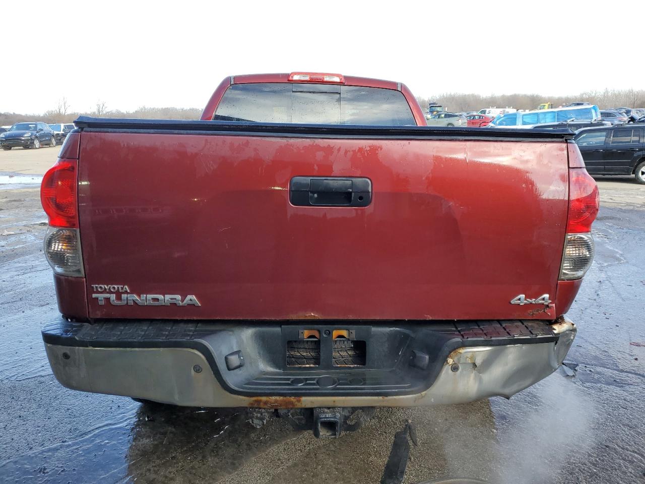 2007 Toyota Tundra VIN 5TFBV58117X024409 Copart auction photo, rear end damage thumbnail 6