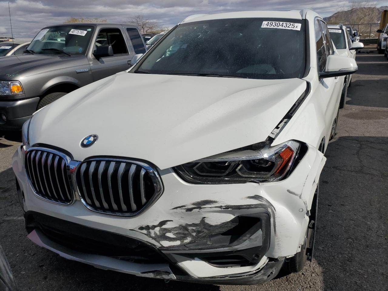 2021 BMW X1 VIN WBXJG7C01M5T72642 Copart auction photo, front end / rear end damage thumbnail 5