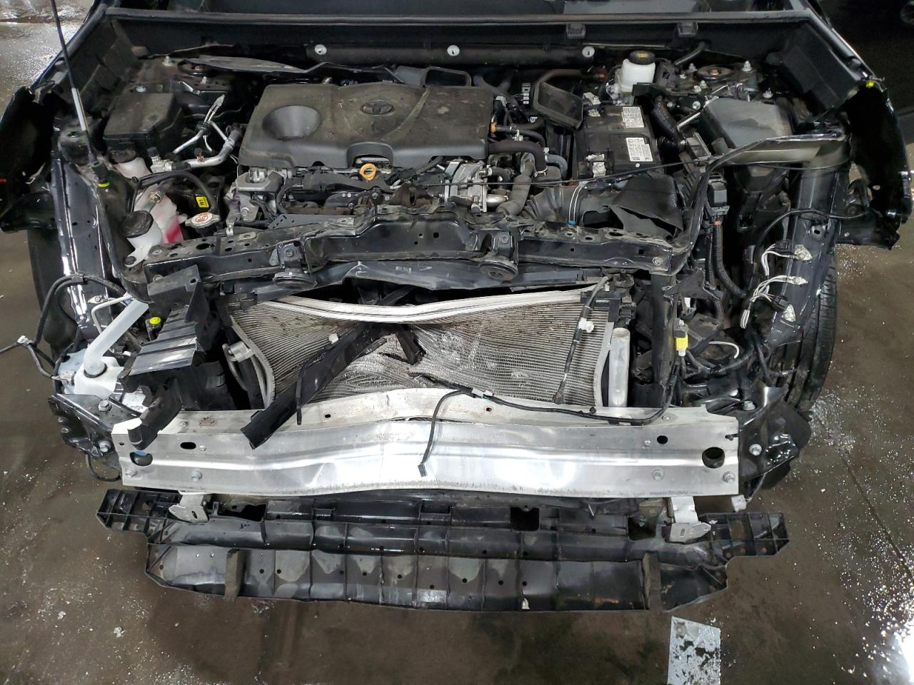 2021 Toyota RAV 4 VIN 2T3P1RFV0MC173345 Copart auction photo, front end damage thumbnail 13