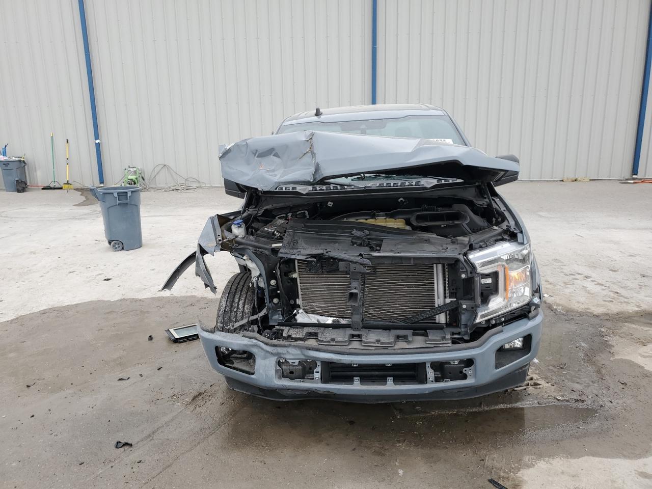 2020 Ford F-150 VIN 1FTEW1C43LKF24549 Copart auction photo, front end damage thumbnail 5