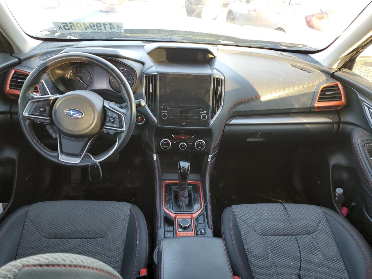 2019 Subaru Forester VIN JF2SKAPCXKH550322 Copart auction photo, front end damage thumbnail 8