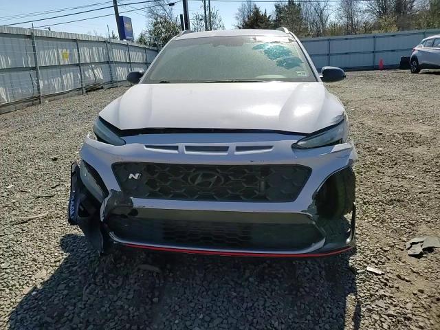 2023 Hyundai Kona VIN KM8KH3AC0PU006293 Copart auction photo, front end / undercarriage damage thumbnail 11