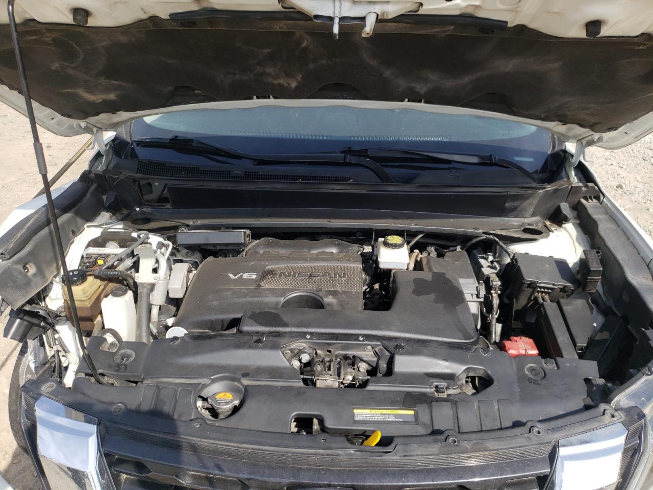 2019 Nissan Pathfinder VIN 5N1DR2MN4KC615592 Copart auction photo, front end / undercarriage damage thumbnail 12