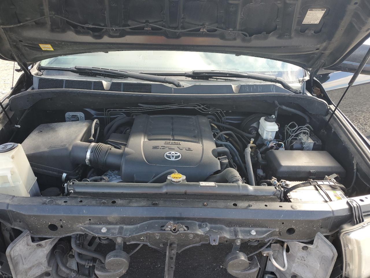 2012 Toyota Tundra VIN 5TFRY5F17CX132424 Copart auction photo, front end damage thumbnail 12
