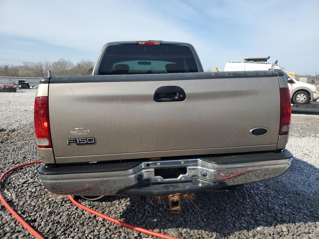 2001 Ford F-150 VIN 1FTRX18L61NB63912 Copart auction photo, side / rear end damage thumbnail 6
