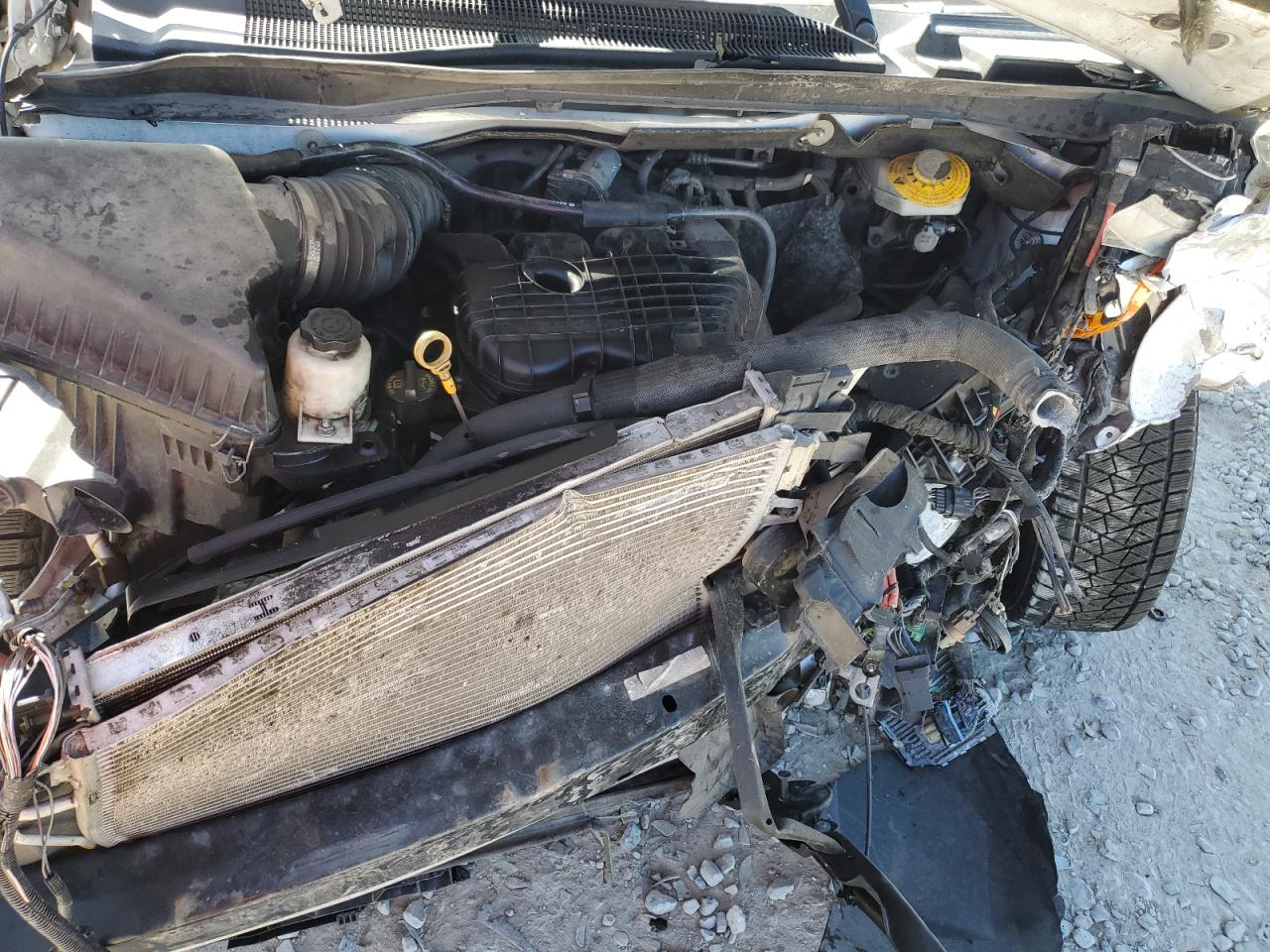2017 Dodge Caravan VIN 2C4RDGCG3HR639617 Copart auction photo, front end / side damage thumbnail 14