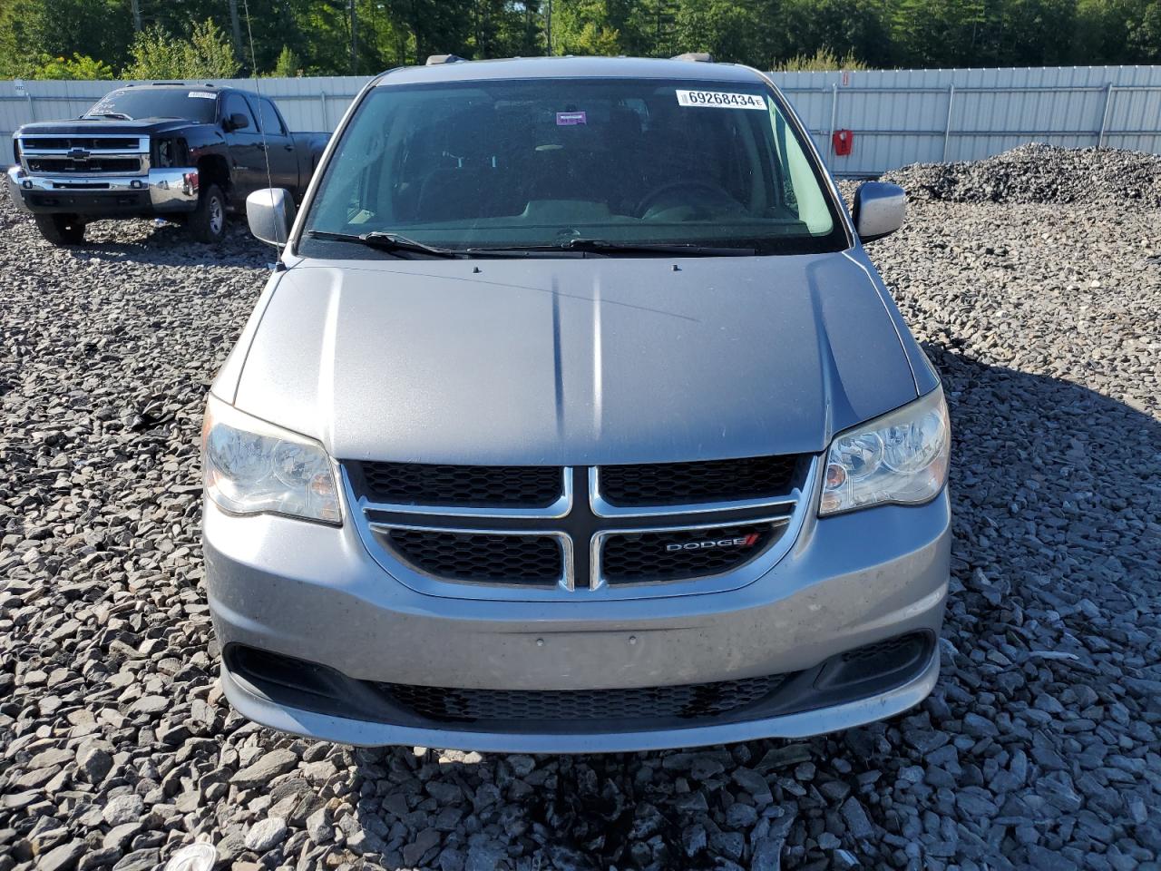 2014 Dodge Caravan VIN 2C4RDGCG6ER154321 Copart auction photo, rear end damage thumbnail 5