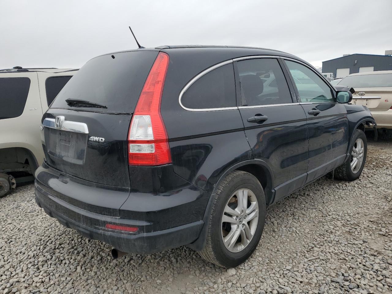 2011 Honda CR-V VIN 5J6RE4H54BL110352 Copart auction photo, front end damage thumbnail 3