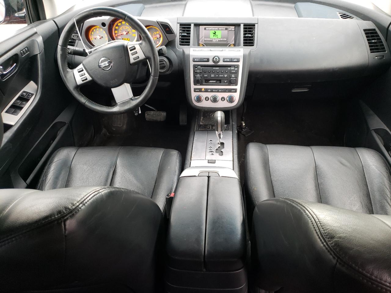 2007 Nissan Murano VIN JN8AZ08W27W622629 Copart auction photo, front end / rear end damage thumbnail 8