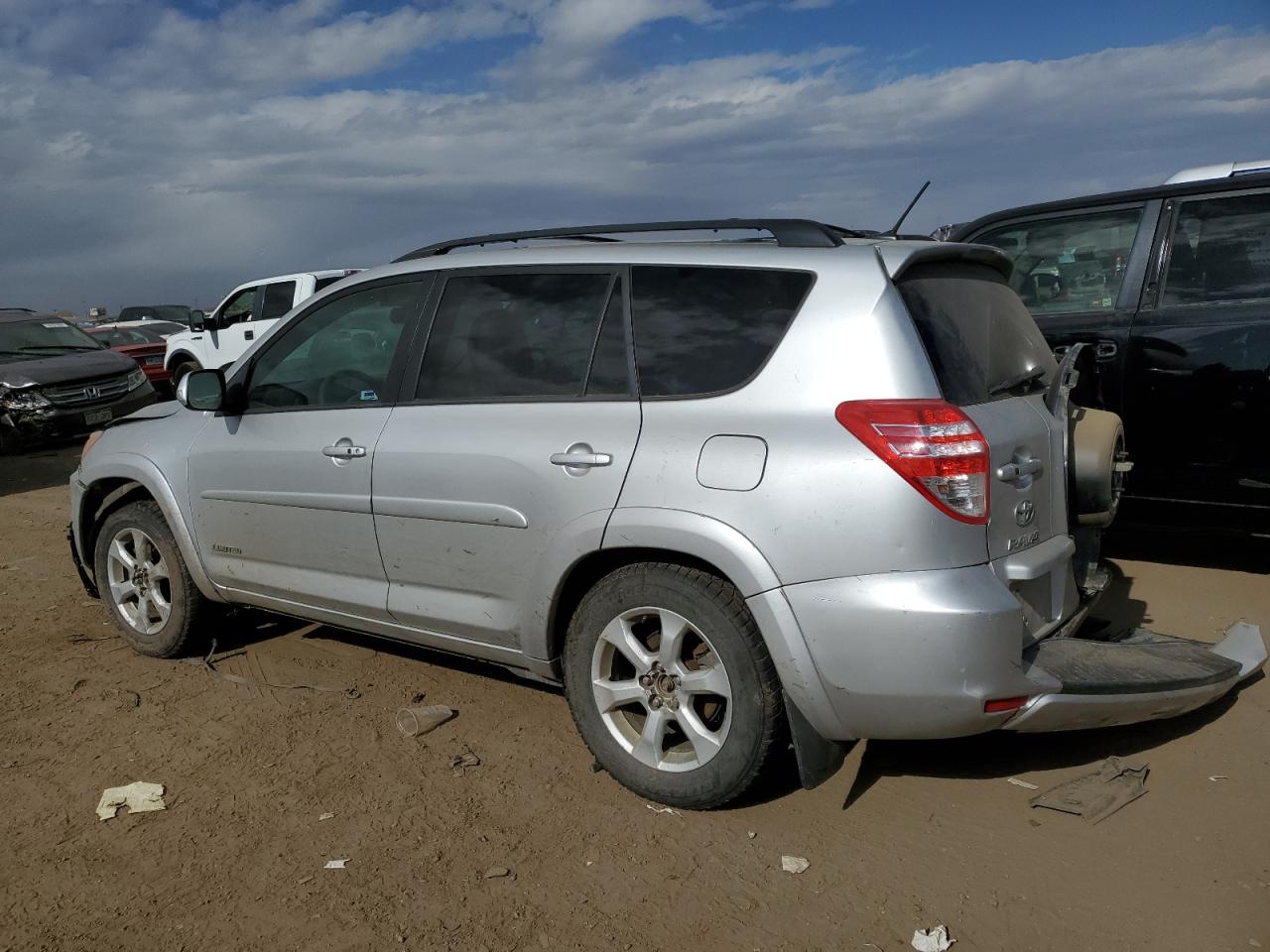 2012 Toyota RAV 4 VIN 2T3DK4DV7CW091096 Copart auction photo, undercarriage / all over damage thumbnail 2