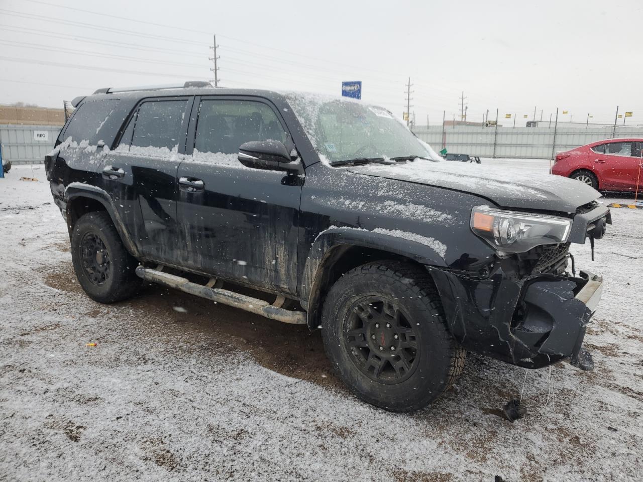 2022 Toyota 4Runner VIN JTENU5JR9N5979172 Copart auction photo, front end / rear end damage thumbnail 4