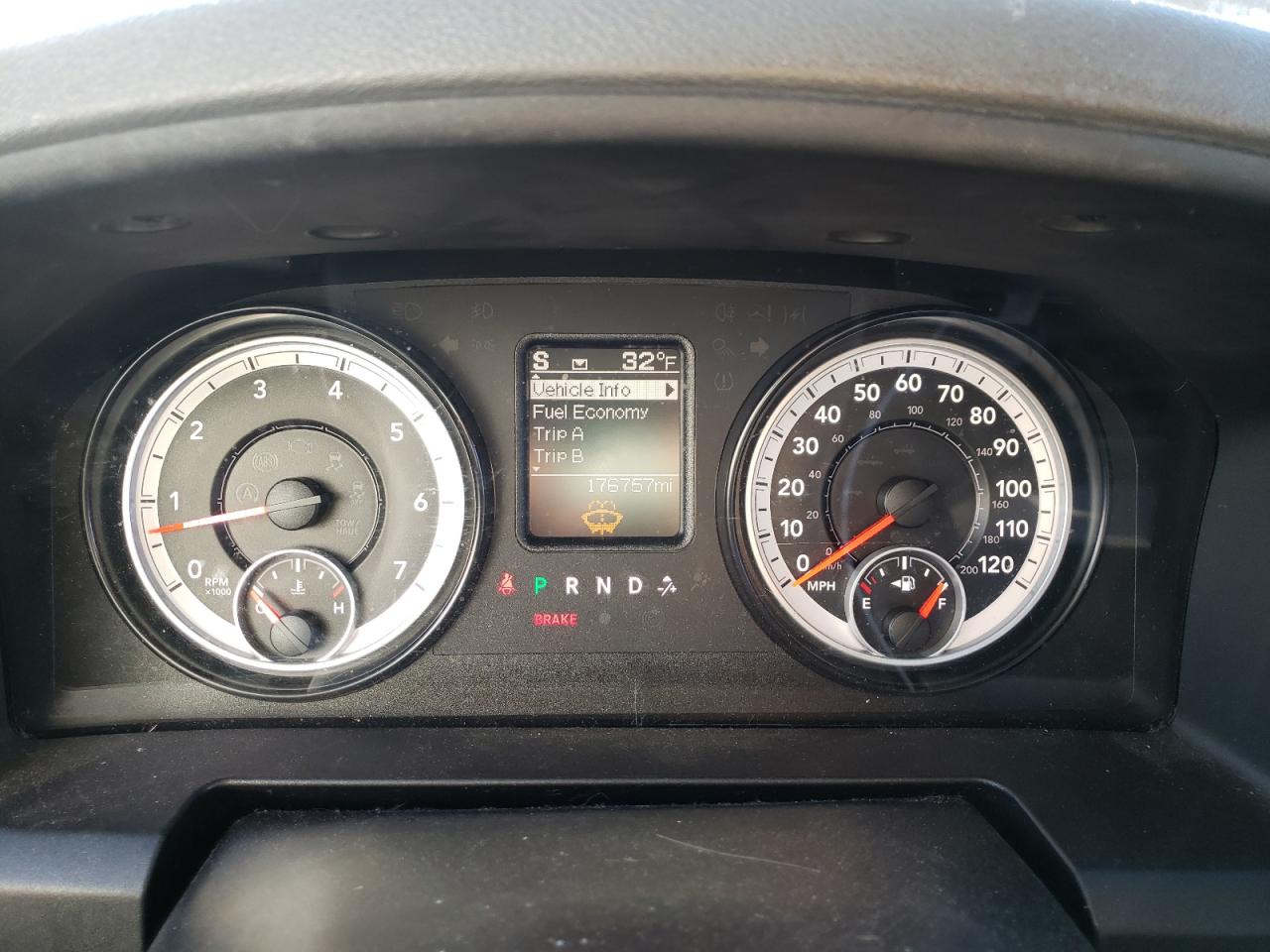 2014 RAM 1500 VIN 1C6RR7KT9ES437334 Copart auction photo, front end damage thumbnail 9