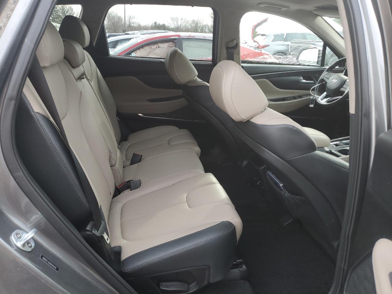 2019 Hyundai Santa Fe VIN 5NMS5CADXKH136720 Copart auction photo, front end / side damage thumbnail 11