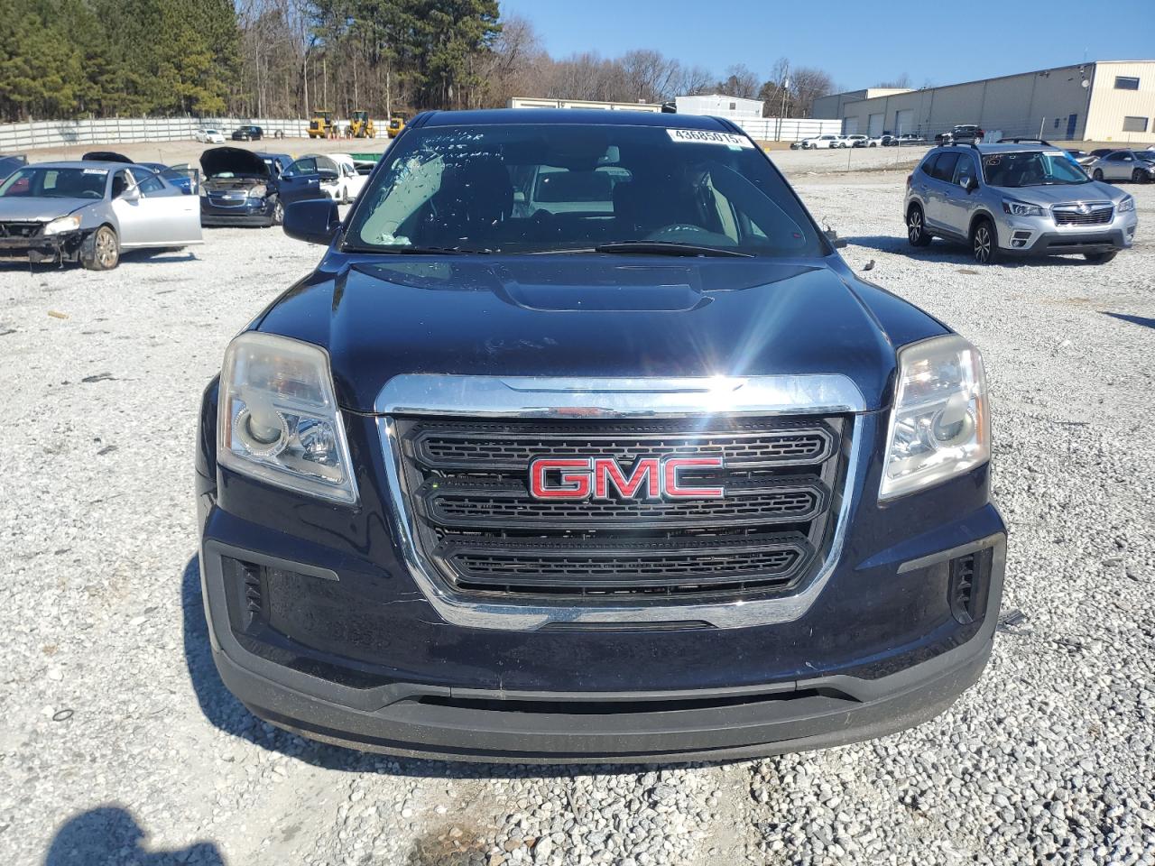 2017 GMC Terrain VIN 2GKALMEK6H6183702 Copart auction photo, all over damage thumbnail 5
