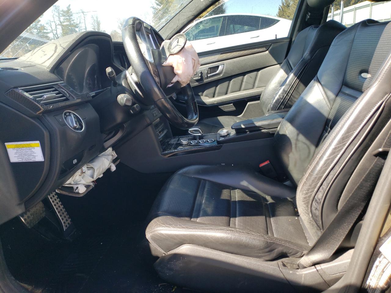 2012 Mercedes-Benz E-klasse VIN WDDHF7EB4CA525071 Copart auction photo, front end / undercarriage damage thumbnail 7