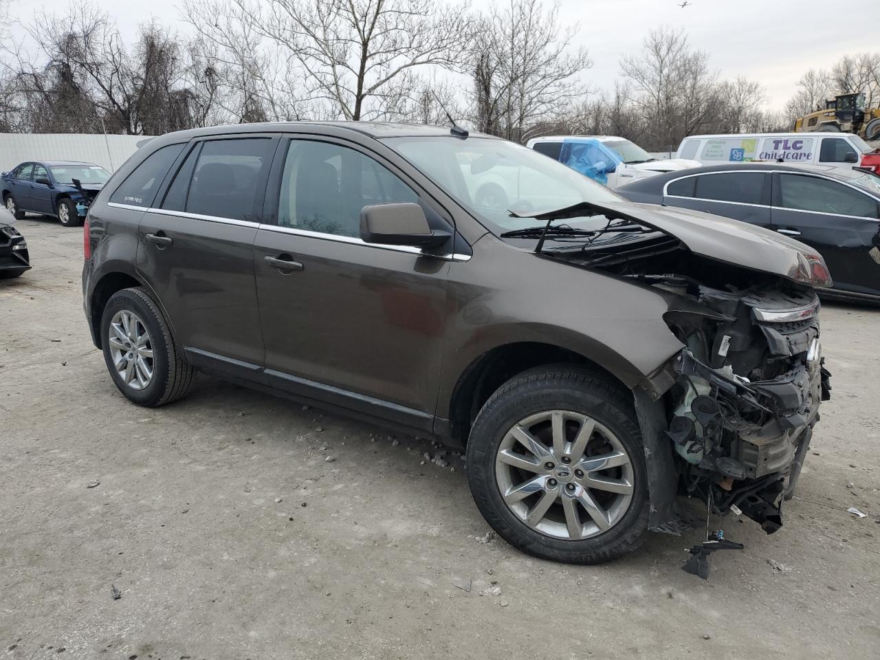 2011 Ford Edge VIN 2FMDK3KC4BBA39787 Copart auction photo, front end / rear end damage thumbnail 4