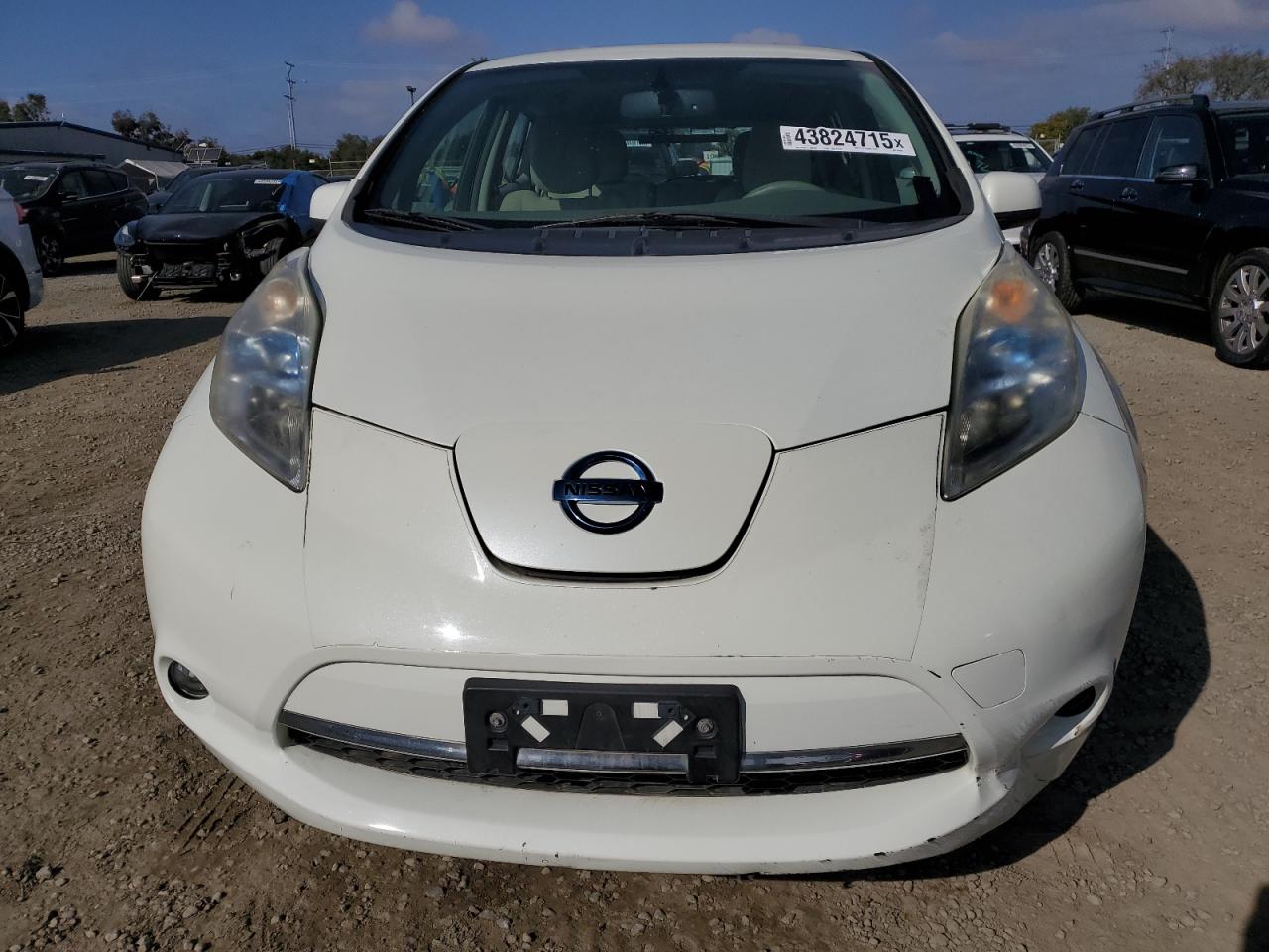 2012 Nissan Leaf VIN JN1AZ0CP3CT015620 Copart auction photo, side damage thumbnail 5