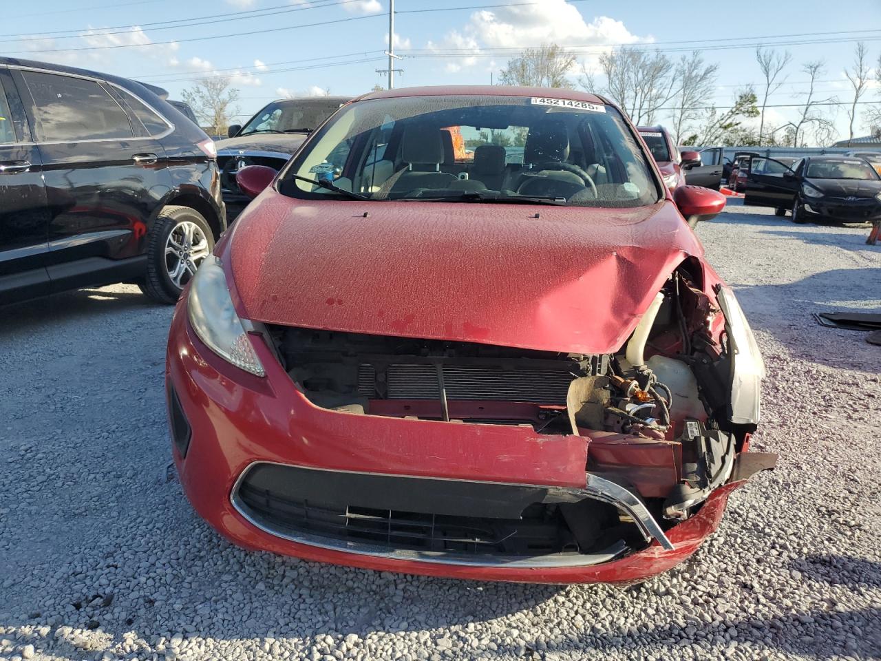 2011 Ford Fiesta VIN 3FADP4EJ0BM144515 Copart auction photo, front end damage thumbnail 5