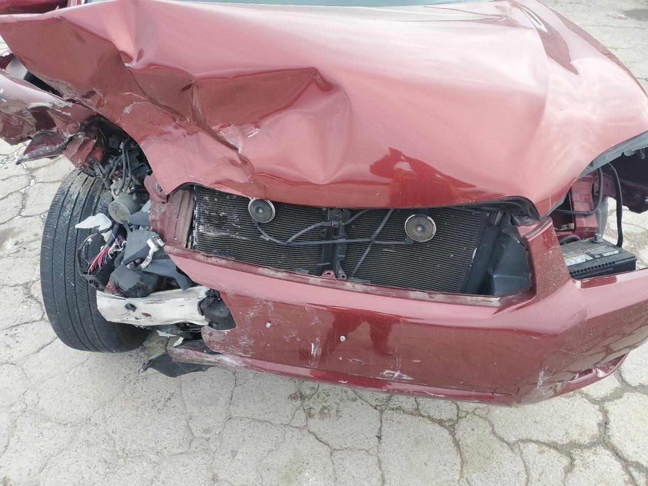 2010 Toyota Highlander VIN 5TDYK3EH1AS020804 Copart auction photo, front end / side damage thumbnail 12
