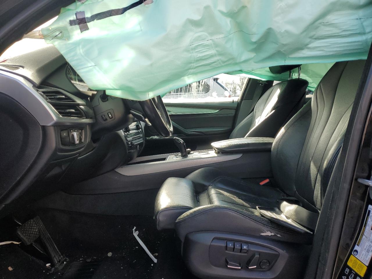 2016 BMW X5 VIN 5UXKR0C59G0P23621 Copart auction photo, all over / top/roof damage thumbnail 7