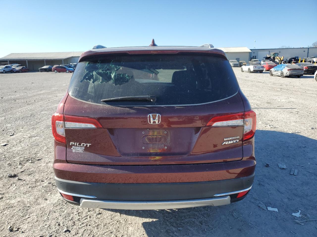 2021 Honda Pilot VIN 5FNYF6H9XMB044845 Copart auction photo, front end damage thumbnail 6