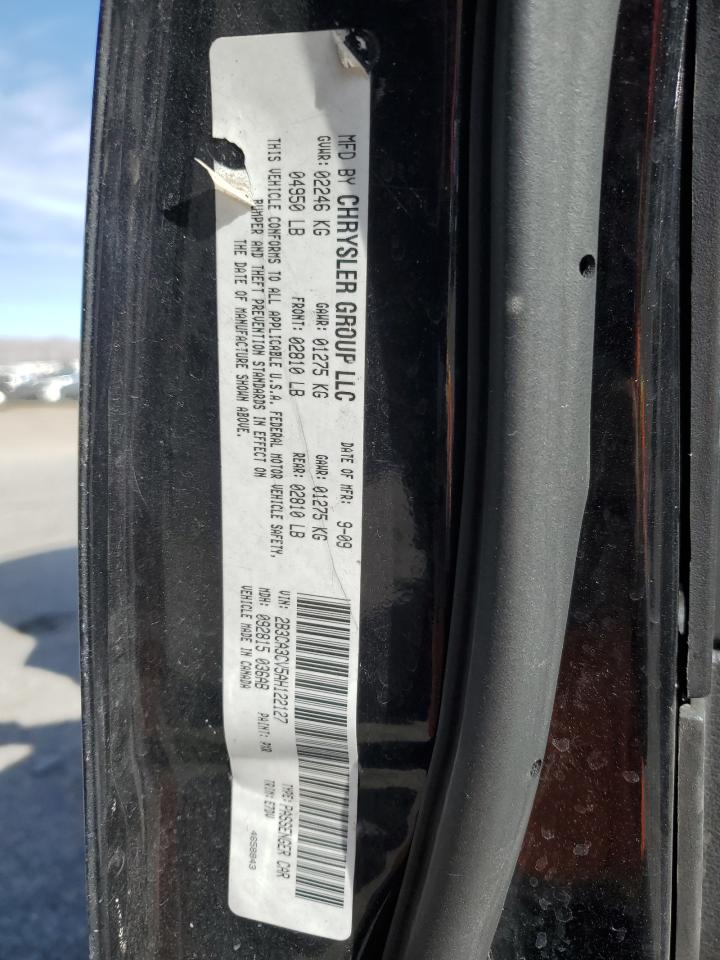 2010 Dodge Charger VIN 2B3CA3CV5AH122127 Copart auction photo, front end damage thumbnail 13