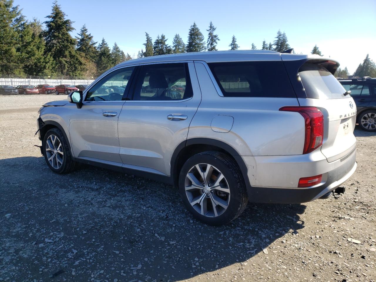 2022 Hyundai Palisade VIN KM8R4DHE6NU410705 Copart auction photo, front end / rear end damage thumbnail 2
