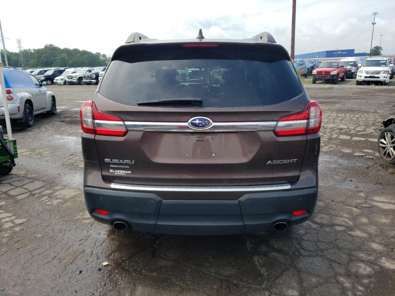 2019 Subaru Ascent VIN 4S4WMACD3K3434865 Copart auction photo, front end damage thumbnail 6
