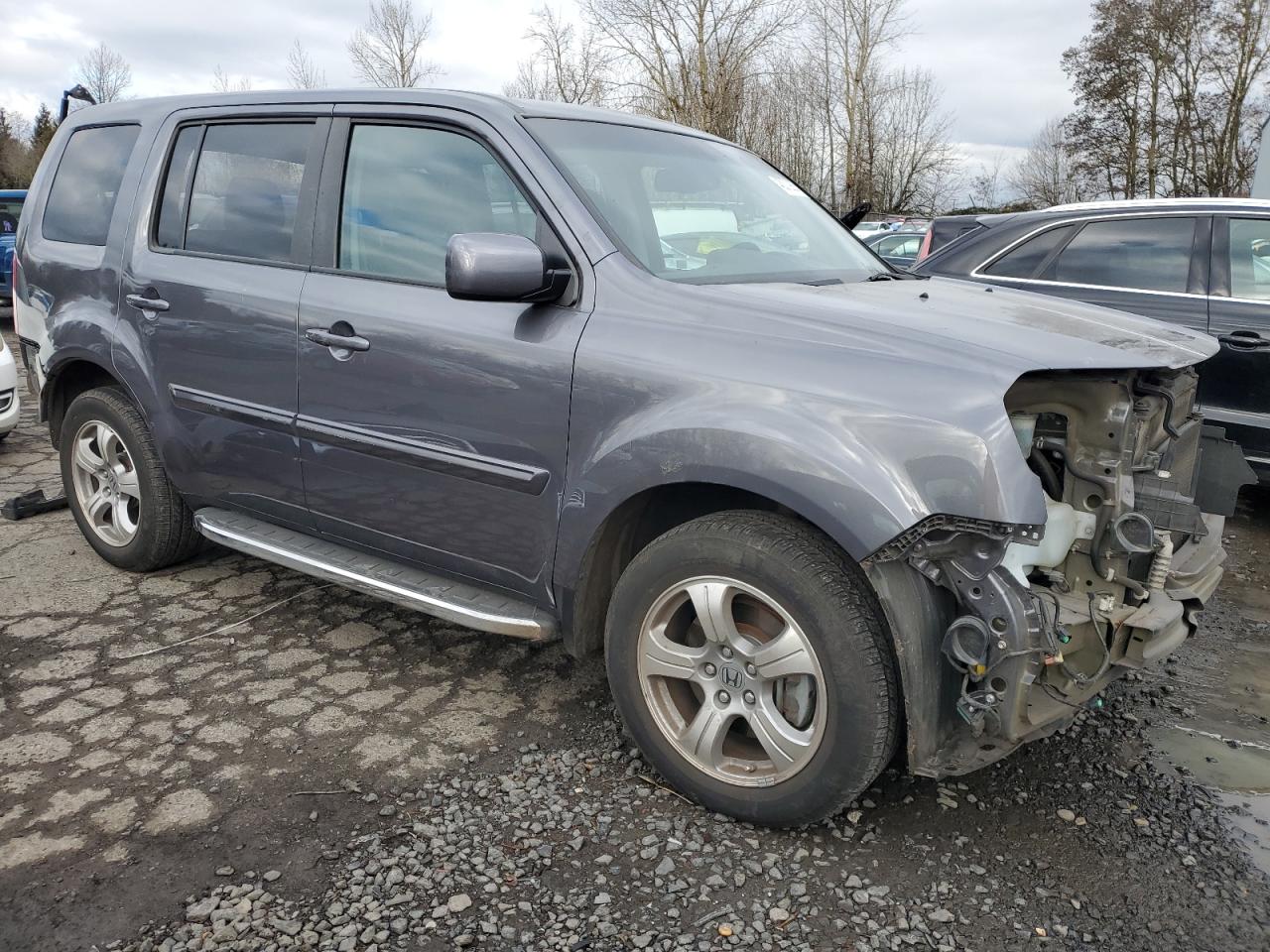 2015 Honda Pilot VIN 5FNYF4H56FB036973 Copart auction photo, rear end / front end damage thumbnail 4