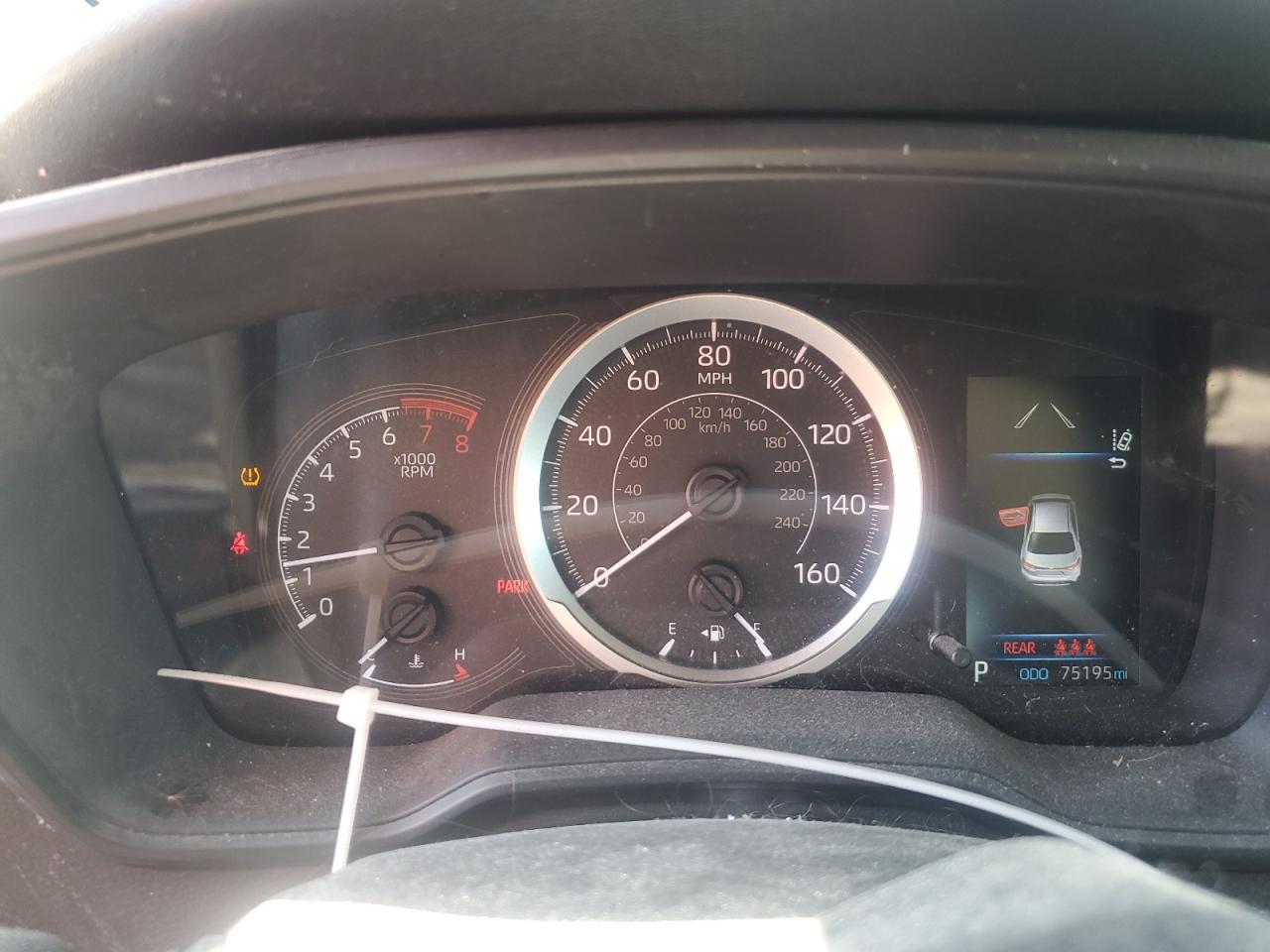 2020 Toyota Corolla VIN JTDEPRAE9LJ008547 Copart auction photo, all over damage thumbnail 9
