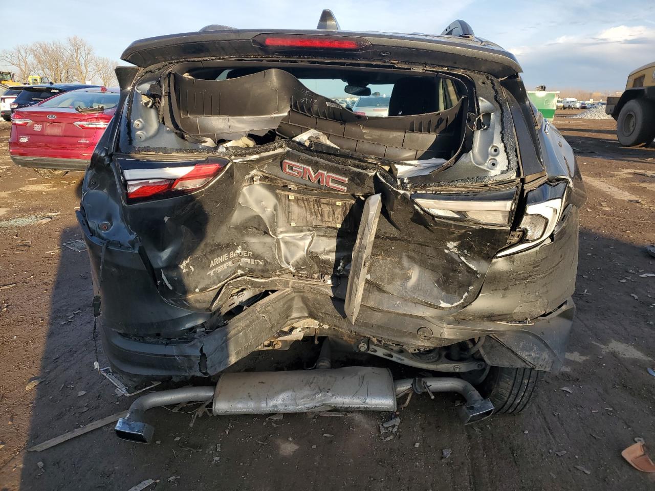 2019 GMC Terrain VIN 3GKALMEX5KL304797 Copart auction photo, all over damage thumbnail 6