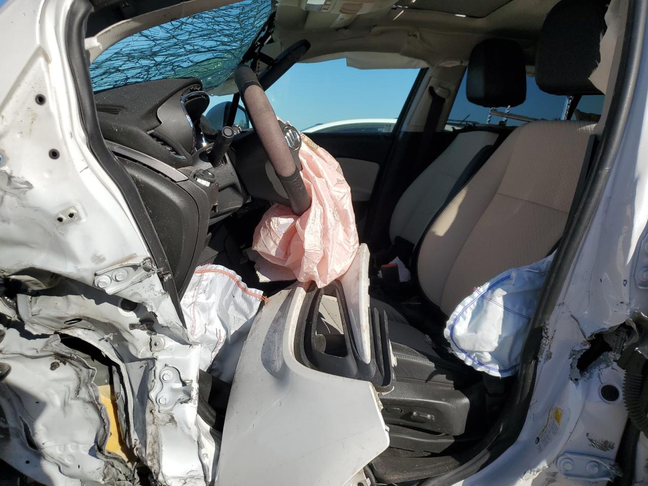 2017 Buick Encore VIN KL4CJBSB9HB111239 Copart auction photo, all over / undercarriage damage thumbnail 7