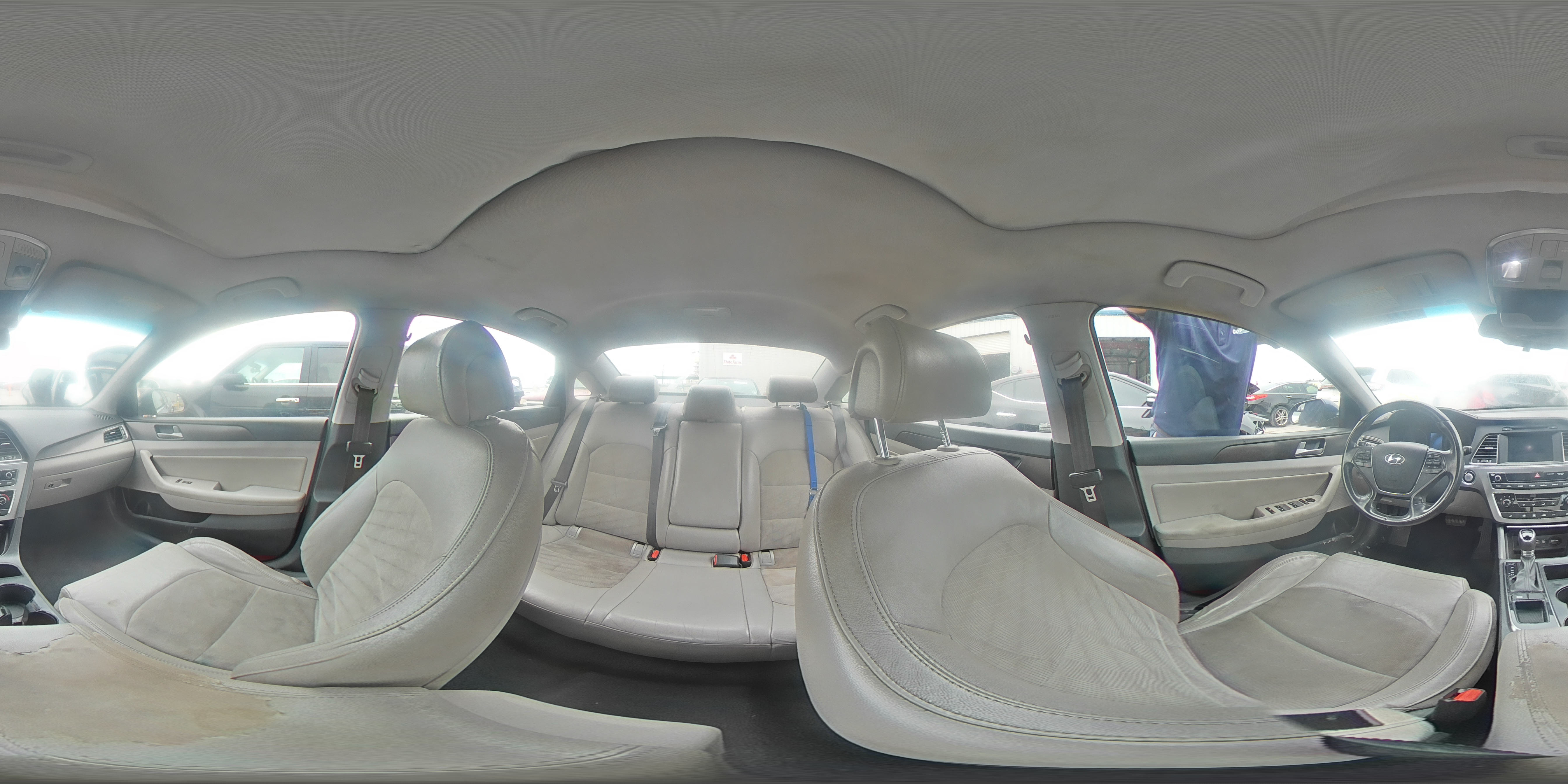 2017 Hyundai Sonata VIN 5NPE34AF3HH486468 Copart auction photo, rear end / minor dent/scratches damage thumbnail 13
