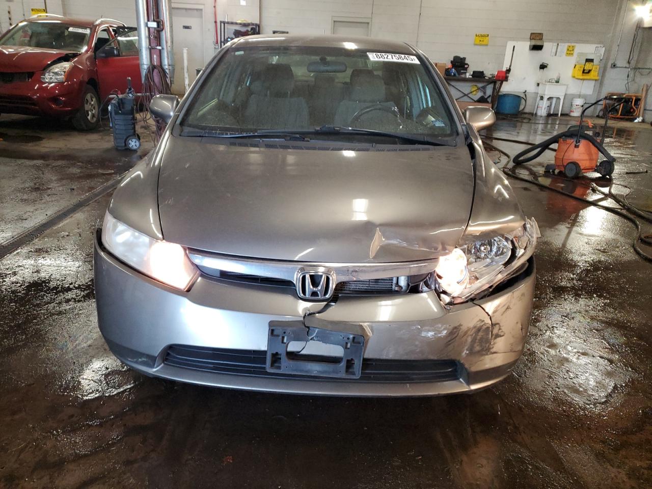 2008 Honda Civic VIN 2HGFA16538H301466 Copart auction photo, front end / rear end damage thumbnail 5