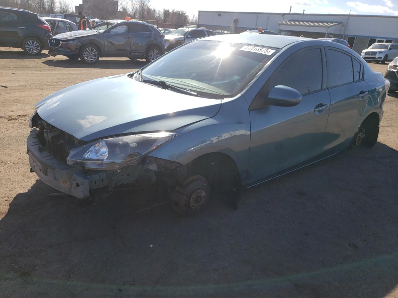 2010 Mazda 3 VIN JM1BL1SG4A1141679