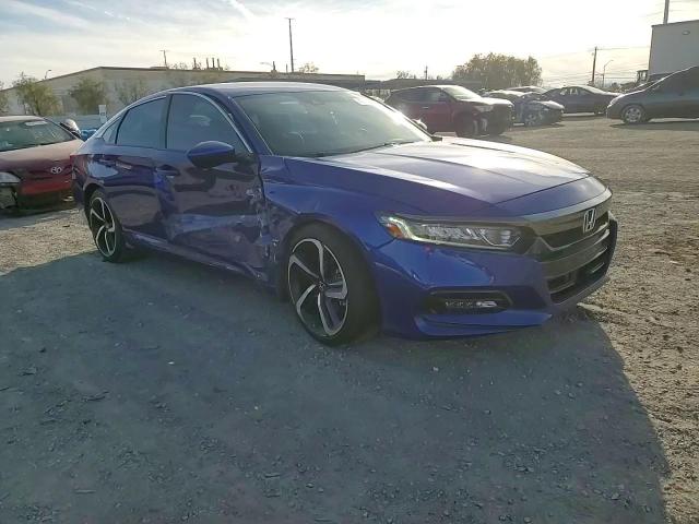 2020 Honda Accord VIN 1HGCV1F35LA093524 Copart auction photo, side / front end damage thumbnail 11