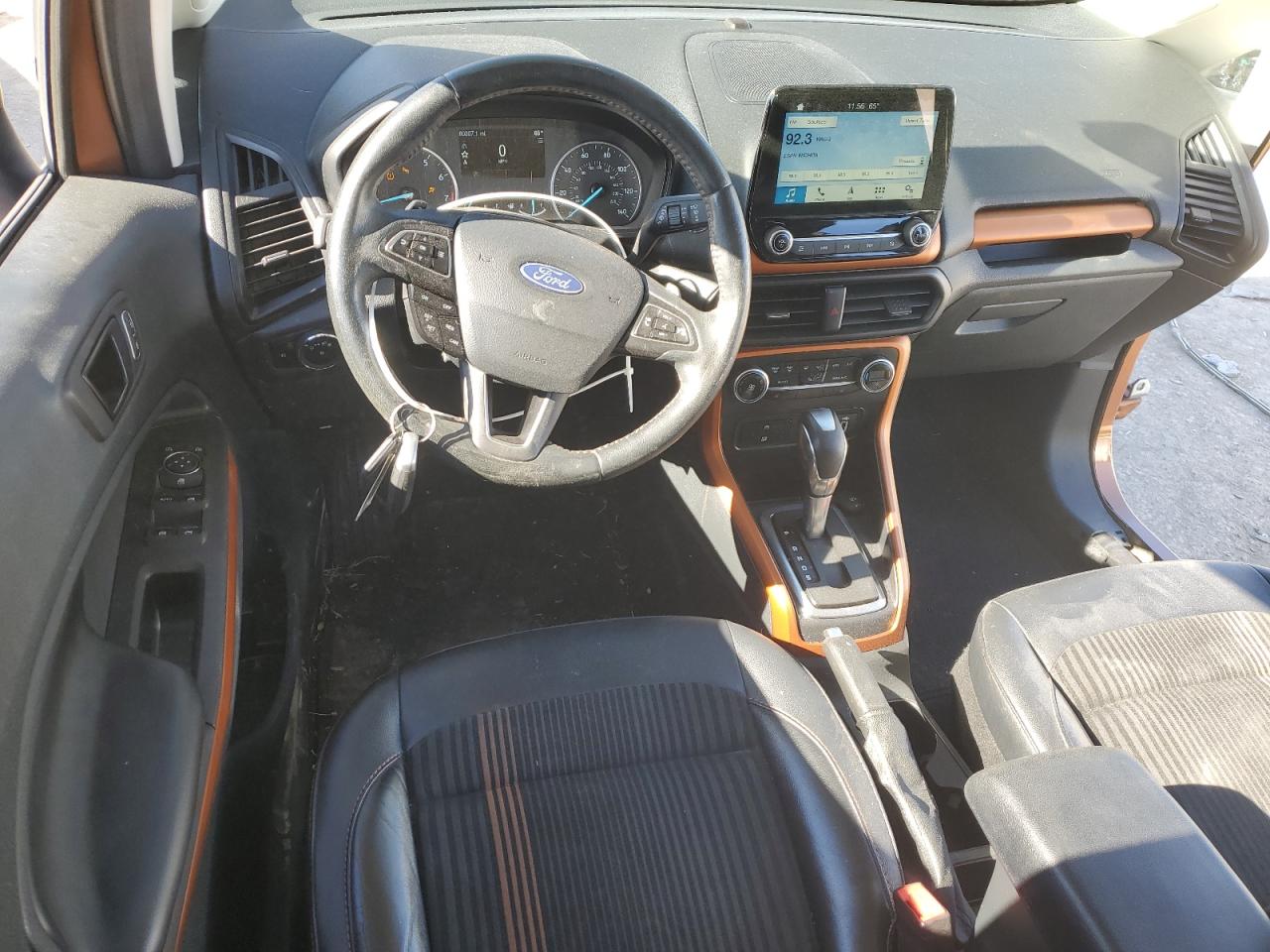2018 Ford EcoSport VIN MAJ6P1CL4JC216179 Copart auction photo, side / all over damage thumbnail 8