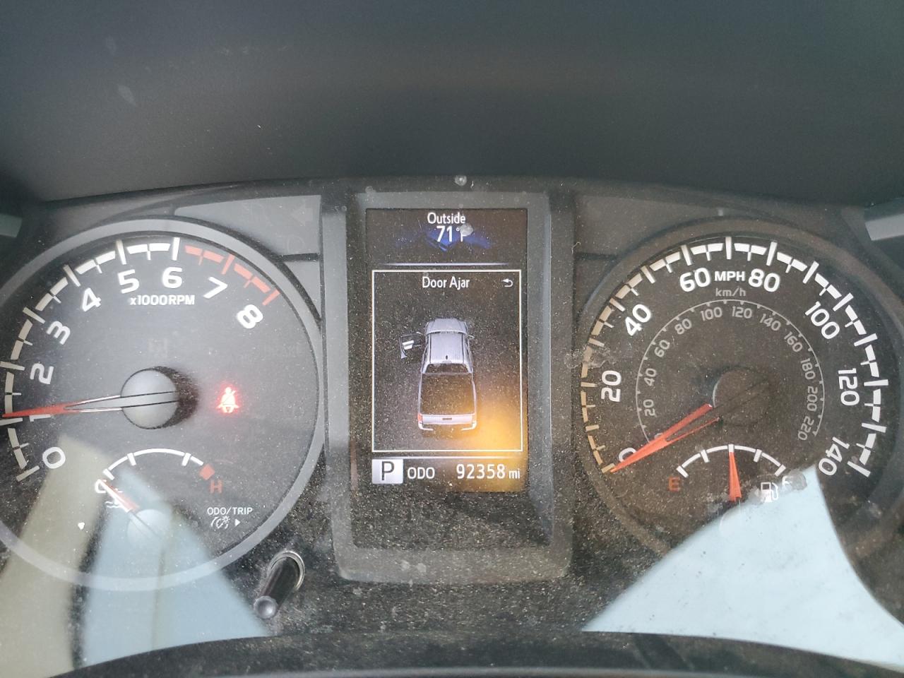 2019 Toyota Tacoma VIN 3TMCZ5AN0KM227490 Copart auction photo, rear end damage thumbnail 9