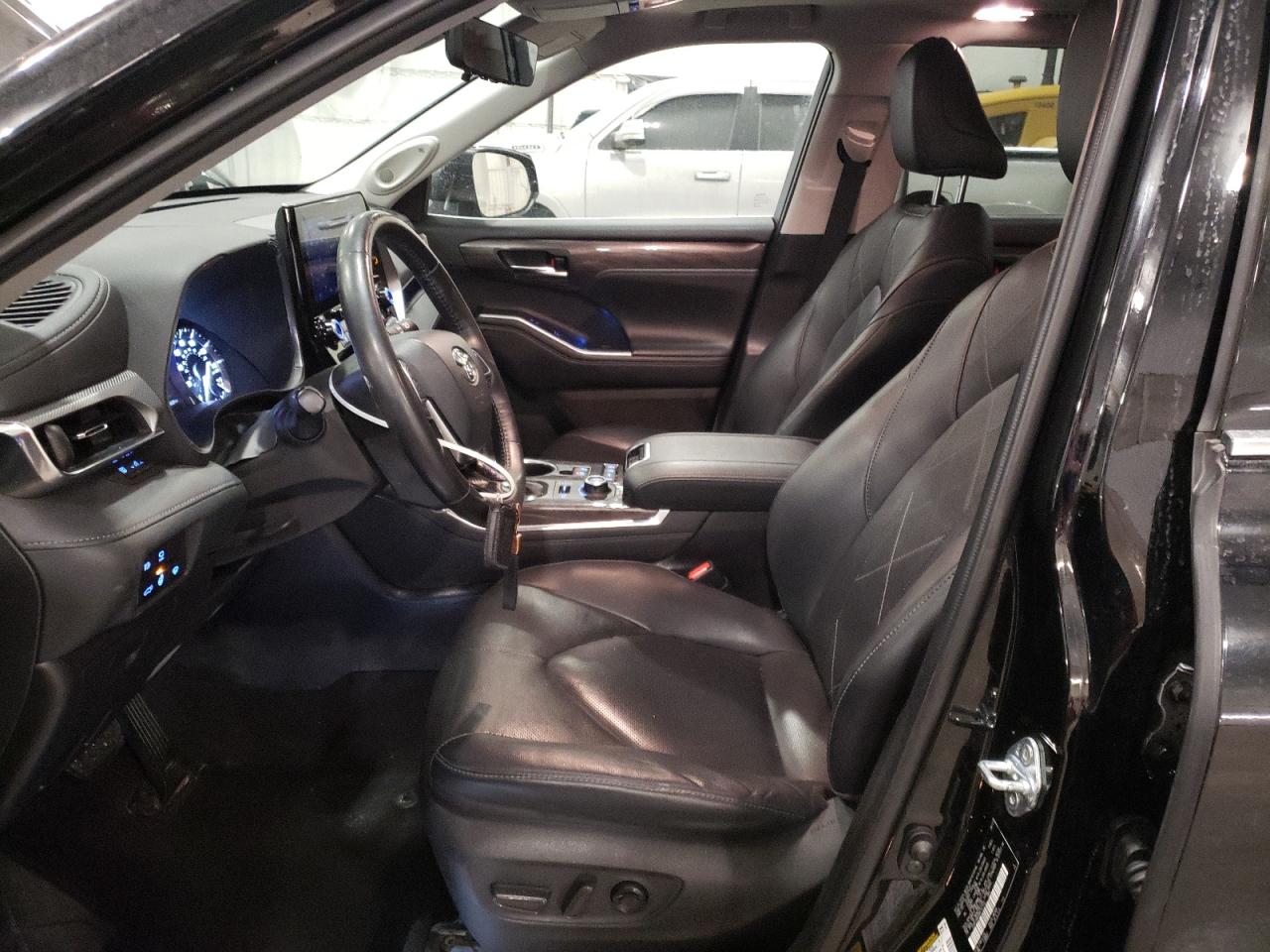 2021 Toyota Highlander VIN 5TDFZRBH0MS152399 Copart auction photo, front end / side damage thumbnail 7
