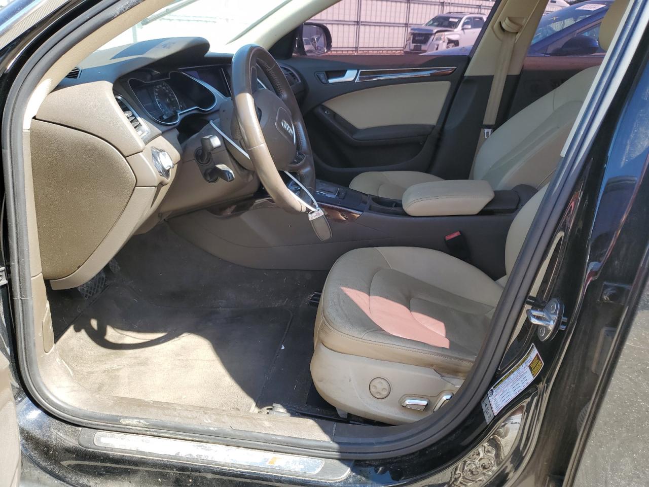 2014 Audi A4 VIN WAUAFAFL6EA086360 Copart auction photo, side damage thumbnail 7
