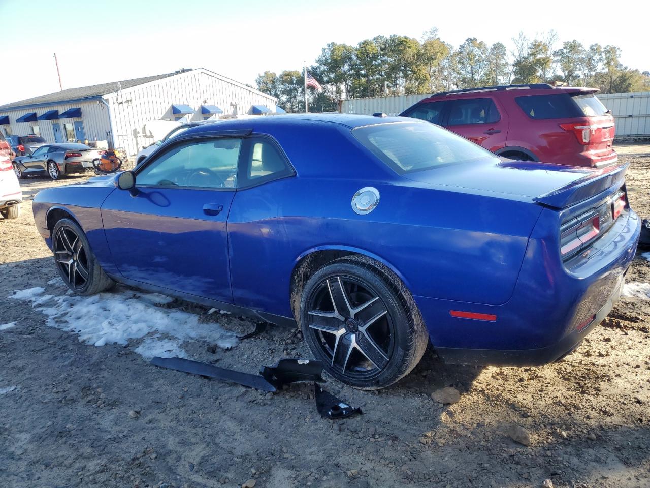 2018 Dodge Challenger VIN 2C3CDZAG3JH199922 Copart auction photo, side damage thumbnail 2