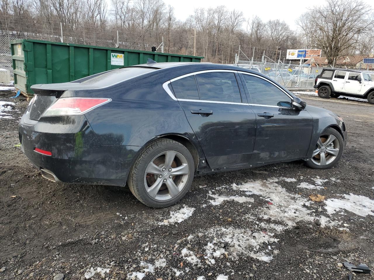 2012 Acura TL VIN 19UUA8F71CA040055 Copart auction photo, front end / undercarriage damage thumbnail 3