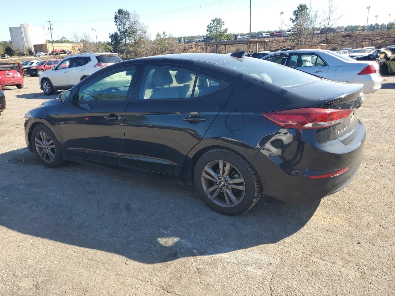 2018 Hyundai Elantra VIN 5NPD84LFXJH242039 Copart auction photo, front end damage thumbnail 2