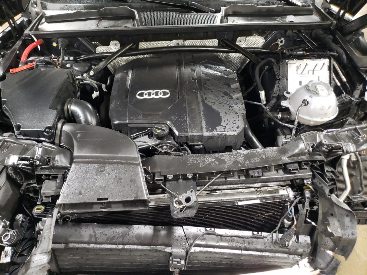 2023 Audi Q5 VIN WA1EAAFY4P2175396 Copart auction photo, side / front end damage thumbnail 11