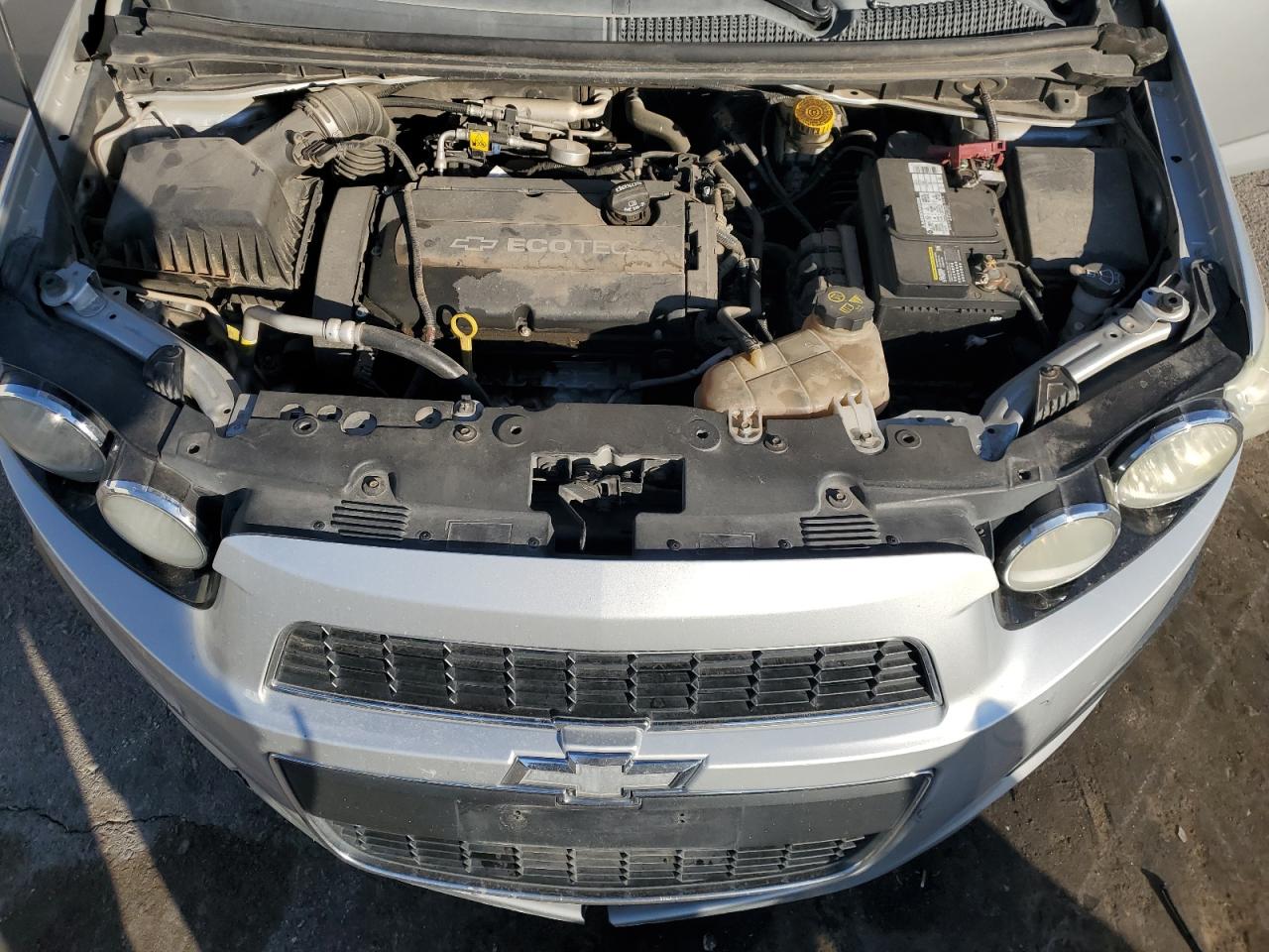 2015 Chevrolet Sonic VIN 1G1JA5SH7F4117943 Copart auction photo, all over damage thumbnail 13