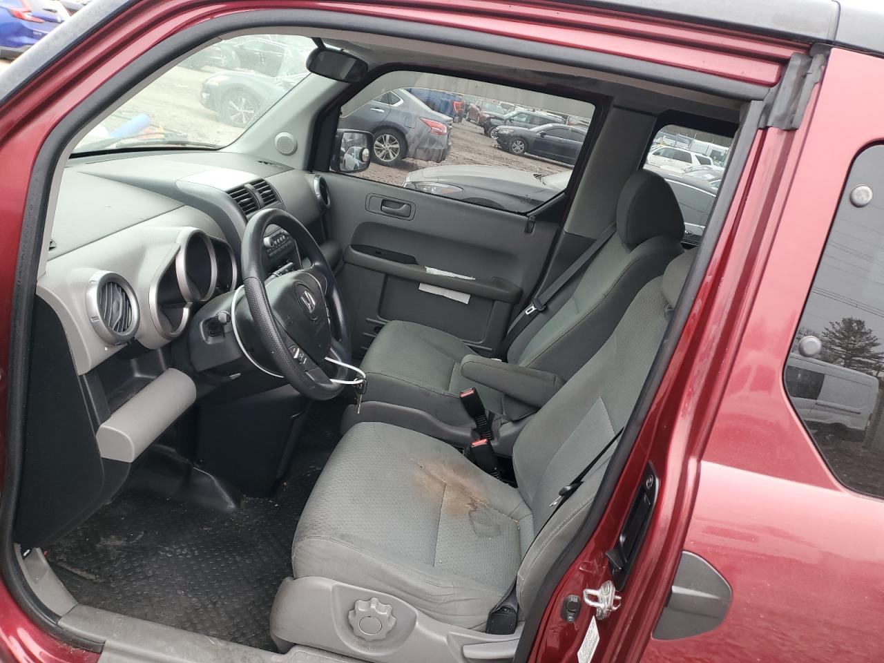 2009 Honda Element VIN 5J6YH28719L002516 Copart auction photo, front end / minor dent/scratches damage thumbnail 7