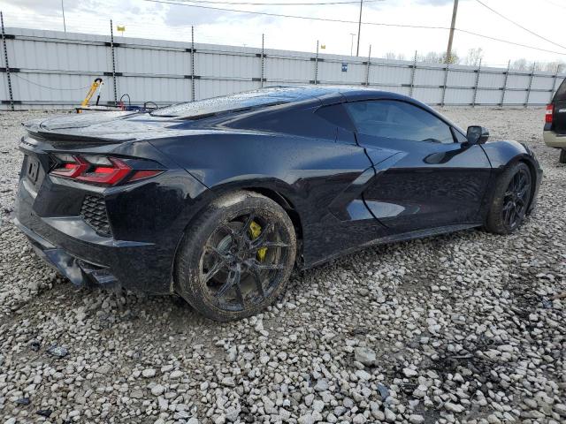 2021 Chevrolet Corvette VIN 1G1YA2D45M5121231 Copart auction photo, front end / rear end damage thumbnail 3