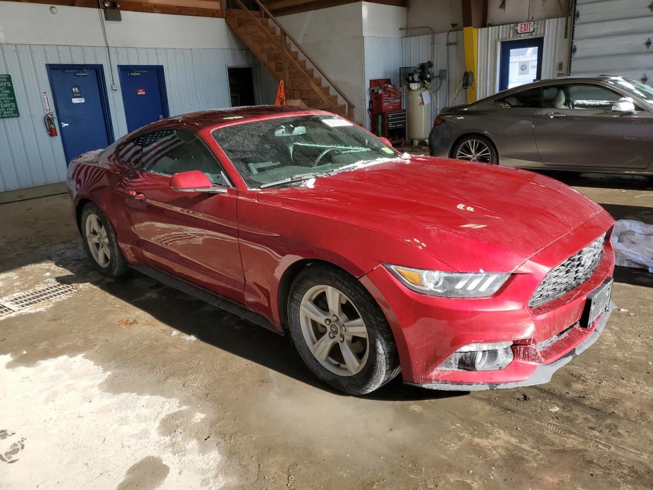 2015 Ford Mustang VIN 1FA6P8TH4F5388261 Copart auction photo, side damage thumbnail 4
