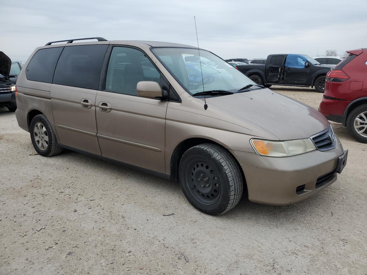 2003 Honda Odyssey VIN 5FNRL18673B030194 Copart auction photo, rear end / minor dent/scratches damage thumbnail 4