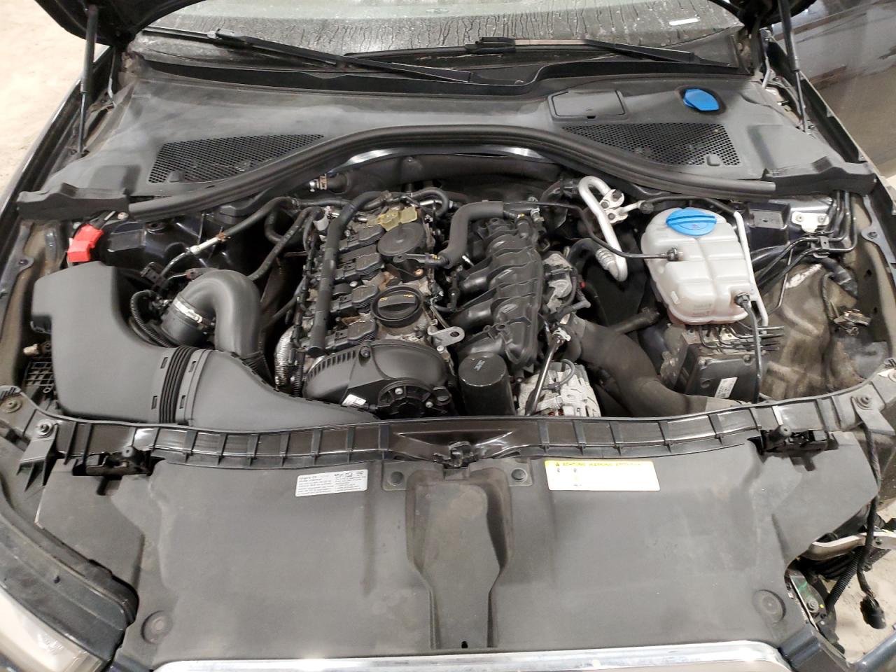 2015 Audi A6 VIN WAUGFAFC5FN008785 Copart auction photo, front end / all over damage thumbnail 11